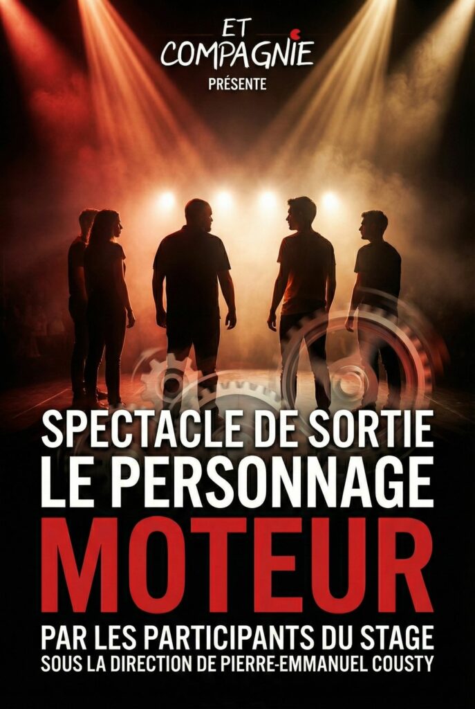 Spectacle sortie de stage impro – Le personnage moteur